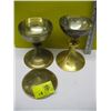 Image 2 : LIDDED BRASS DISH & ANOTHER BRASS DISH