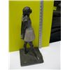 Image 2 : CERAMIC FIGURINE OF THE WOMAN DANCER, HAS BEEN REPAIRED