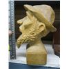 Image 2 : CARVED BUST BY L. MALTAIS