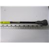 Image 2 : WOODEN CANE WITH PEWTER TOP, PEWTER IS CRACKED