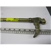 Image 2 : BRASS SHAFT & HANDLED SWORD CANE, WITH ASIAN FIGURINE HANDLE