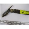 Image 2 : WOODEN CANE WITH BRASS BIRD FIGURINE HANDLE