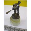 Image 2 : TOP OF TROPHY CURLER FIGURINE ON MARBLE