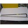 Image 1 : WOODEN CANE WITH BLACK HANDLE
