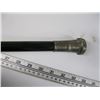 Image 2 : BLACK CANE WITH SILVER TOP