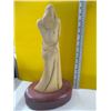 Image 2 : CARVED FIGURINE OF THE WOMAN, SIGNED JEAN B., '97