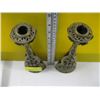 Image 2 : PAIR OF BRASS CANDLESTICKS