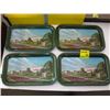 Image 1 : 4 COCA COLA TRAYS