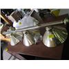 Image 1 : BRASS 3 LIGHT POOL TABLE LIGHT