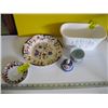 Image 2 : DECORATIVE ASIAN DISHES & A WHITE PLANTER