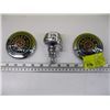 Image 1 : 2 HARLEY DAVIDSON COVERS & A SKULL SHIFTER HANDLE