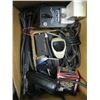Image 2 : 2 BOXES OF MISC. ANTENNAE PIECES, WIRES, ELECTRONICS, ETC.