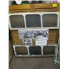 Image 1 : 2 DINING ROOM WINDOWS SALVAGED FROM THE SS MINTO STERNWHEELER ON THE ARROW LAKES