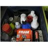 Image 2 : 2 CRATES OF ASST. OILS, PAINTS, ETC.