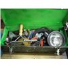 Image 2 : BLACK & GREEN TOOLBOX WITH ASST. CONTENTS
