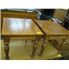 Image 1 : PAIR OF PINE END TABLES
