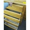 Image 2 : MATCHING 5 DRAWER OAK DRESSER