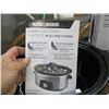 Image 2 : BLACK & DECKER ELECTRIC CROCKPOT