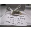Image 3 : LADIES 14kt DIAMOND RING, .56tcw W/A $2,190 SIZE 8