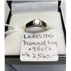 Image 1 : LADIES 14kt DIAMOND RING .48cts W/A $2,560 SIZE 7.25