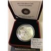 Image 1 : 2012 1 OZ. $20 SILVER (99.99%) SNOW FLAKE COIN (TAX EXEMPT)