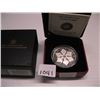 Image 2 : 2012 1 OZ. $20 SILVER (99.99%) SNOW FLAKE COIN (TAX EXEMPT)