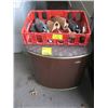 Image 1 : BROWN LAUNDRY HAMPER AND SHOE STRETCHERS