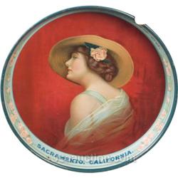 Buffalo Brewing Co. Sacramento Tin Serving Tray 13" Dia