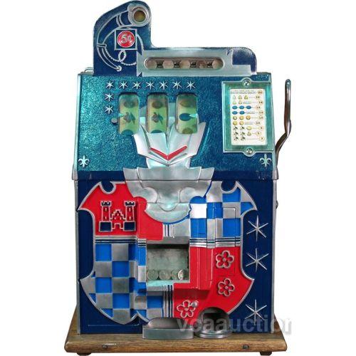 5 Cent Mills Castle Front Slot Machine (All Original)