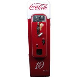 Vendo 44 Coke Machine w/ Can Mechanism Restored