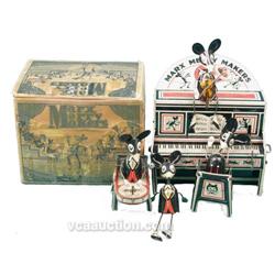 Marx Merry Makers Toy Mouse Band w/ Original Box