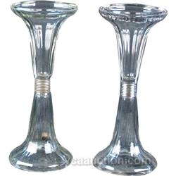 2 Glass Shelf Standards & Shelf 13"Hx23"Lx6"W