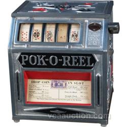 25 Cent/Any Coin Pok-O-Reel C. 1930's (Grotchen)