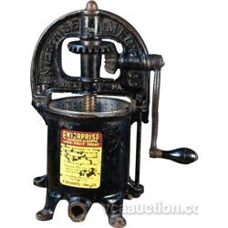 Enterprise Sausage Stuffer/Fruit Press