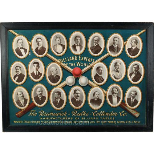 Billiard Experts Poster By BrunswickBalke Collender Co