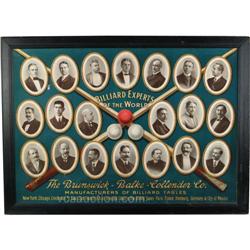 Billiard Experts Poster By Brunswick-Balke Collender Co