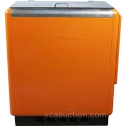 Nesbitts Orange Floor Model Cooler