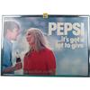 Image 3 : Lot Of 3 Signs; Coca Cola Cardboard Sign w/ Aluminum