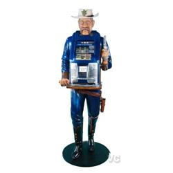 5 Cent Mills Figural One Arm Bandit Slot Machine.