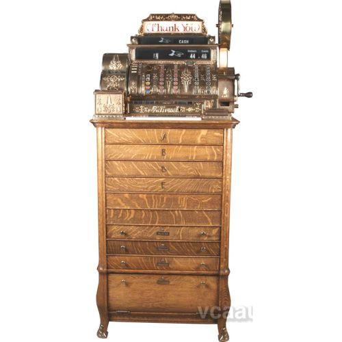 National Brass Cash Register Model 542, Floor Model