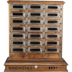 Early 1930's Sandwich 10 Cent Dispenser Coin-Op By Ever