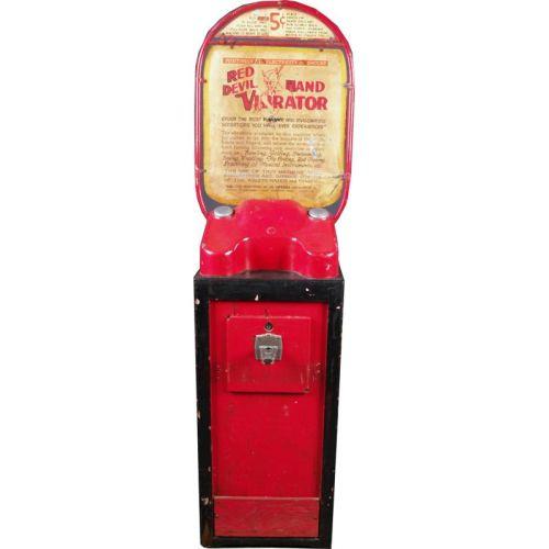 Coin-Op Red Devil Hand Vibrator Arcade Game
