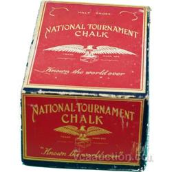 Box Of National Tournament Pool Cue Chalk (39 pcs) Plus