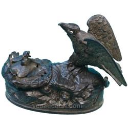 Eagle & Eaglets Mechanical Bank J & E Stevens C. 1883