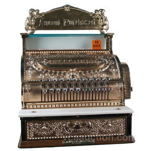 Model 332 Brass National Cash Register