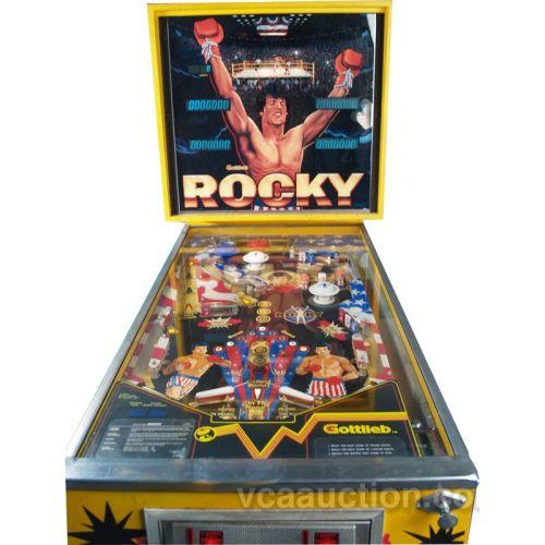 Rocky Pinball Machine MFG By Gottlieb.