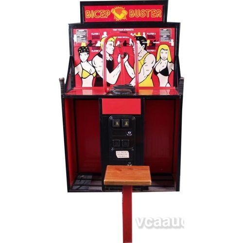 Box Buster Arcade Machine Coin-Op Bicep Buster Arcade Game