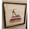 Image 3 : 24x24 MODERN LONDON , NEW YORK, PARIS INSPIRED PRINT FRAMED SHOES