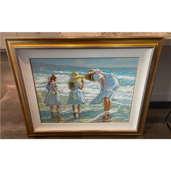 Rare Robert Williams Painting Shells By The Sea 48X40