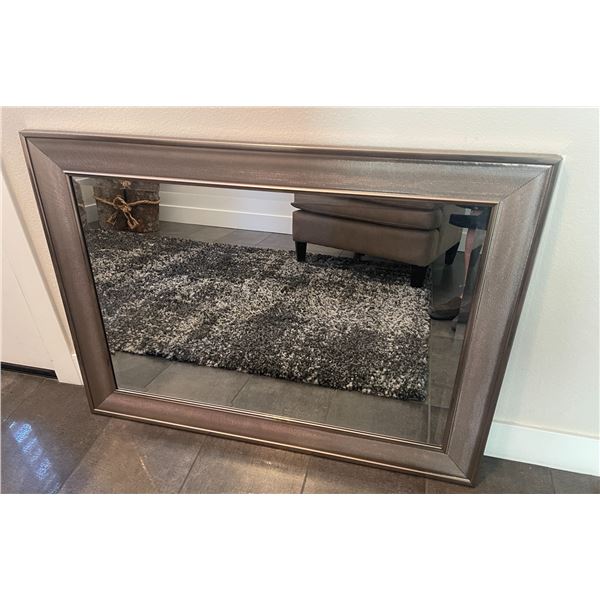 31X43 BEAUTIFUL MODERN SILVER MIRROR